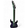 Used ESP LTD SH7-ET Trans Purple Solid Body Electric Guitar Trans Purple