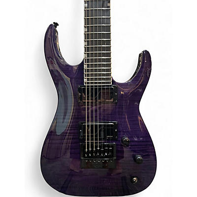 Used ESP LTD SH7ET Modern Metal Purple Solid Body Electric Guitar