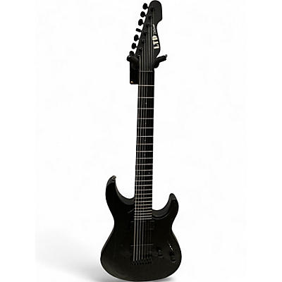 Used ESP LTD SN-1007 BARITONE BLACK Baritone Guitars