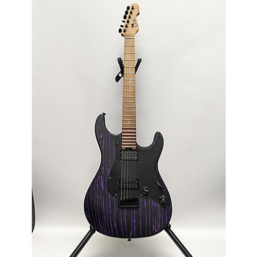 ESP Used ESP LTD SN1000 Trans Purple Solid Body Electric Guitar Trans Purple