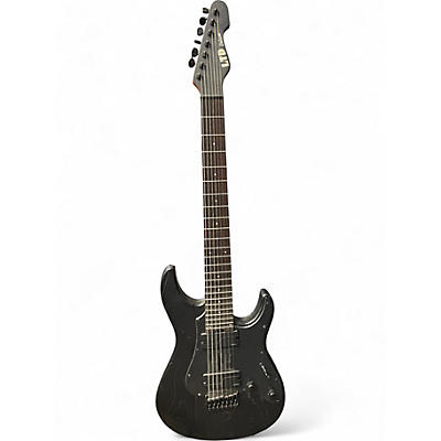 Used ESP LTD SN1007B Black Baritone Guitars