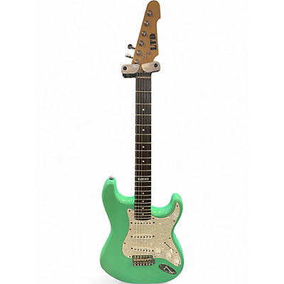Used ESP LTD ST213 Surf Green Solid Body Electric Guitar