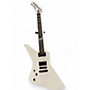 Used ESP LTD Snakebite Left Handed White Electric Guitar White