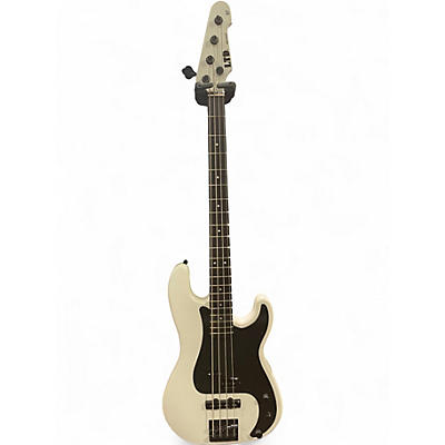 Used ESP LTD Surveyor 4 Alpine White Electric Bass Guitar