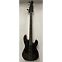 Used ESP Used ESP LTD Surveyor 4 Black And Yellow Electric Bass Guitar Black and Yellow