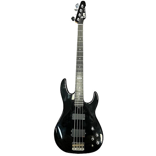 ESP Used ESP LTD Surveyor 4 Black Electric Bass Guitar Black