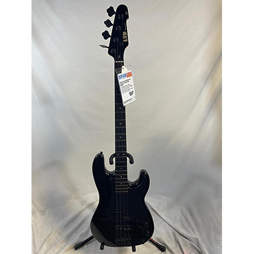 ESP Used ESP LTD Surveyor 4 Black Electric Bass Guitar Black