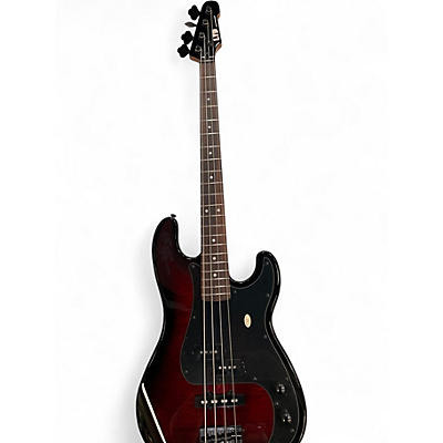 Used ESP LTD Surveyor 4 RED BURST Electric Bass Guitar