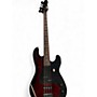Used ESP LTD Surveyor 4 RED BURST Electric Bass Guitar RED BURST