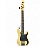 Used ESP LTD Surveyor 4 White Wedding  Electric Bass Guitar White Wedding