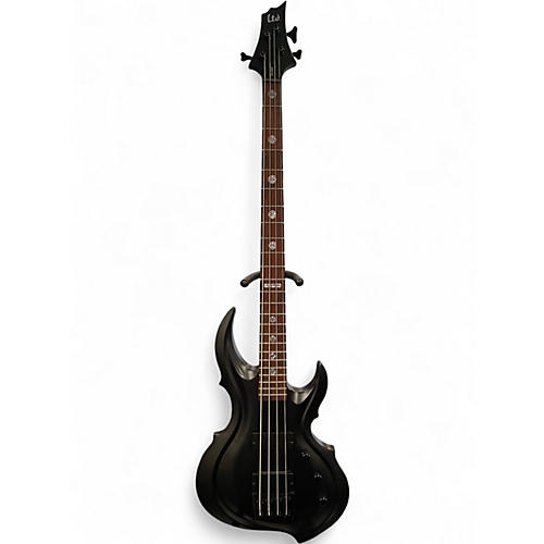 Used ESP LTD TA-204 FRX Tom Araya Signature Satin Black Electric Bass Guitar Satin Black