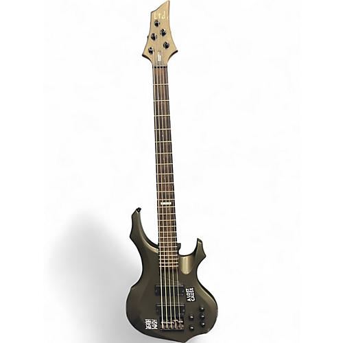 Used ESP LTD TA204 OLIVE Electric Bass Guitar OLIVE
