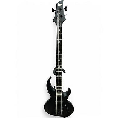 Used ESP LTD TA604 Matte Black Electric Bass Guitar