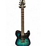 Used ESP LTD TE-2000X Blue Burst Solid Body Electric Guitar Blue Burst