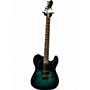 Used ESP LTD TE-200DX Blue Burst Solid Body Electric Guitar Blue Burst