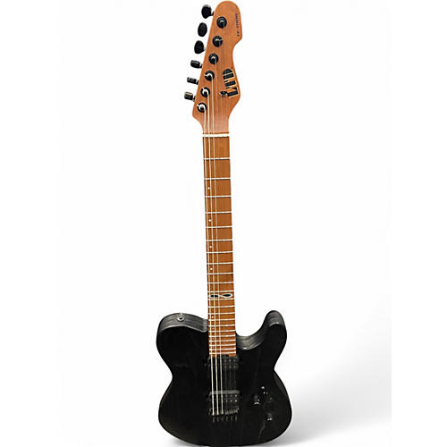 Used ESP LTD TE1000 Black Solid Body Electric Guitar Black