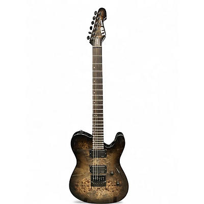 Used ESP LTD TE1000 CHARCOAL BURST Solid Body Electric Guitar