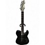 Used ESP LTD TE1000 DELUX Black Solid Body Electric Guitar Black