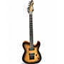 Used ESP LTD TE1000 Deluxe Evertune Black Natural Burst Solid Body Electric Guitar Black Natural Burst