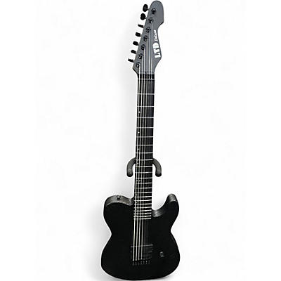 Used ESP LTD TE1007 BARITONE Black Baritone Guitars
