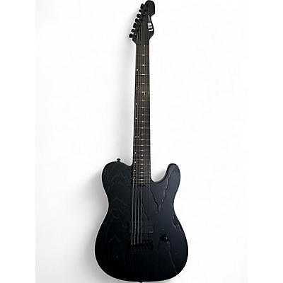 Used ESP LTD TE1007B BLACK Solid Body Electric Guitar