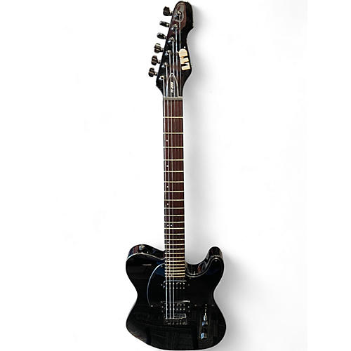 Used ESP LTD TE200 Black Solid Body Electric Guitar Black