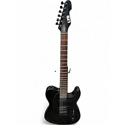 Used ESP LTD TE200 Black Solid Body Electric Guitar