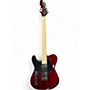 Used ESP LTD TE200 Crimson Red Trans Solid Body Electric Guitar Crimson Red Trans