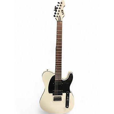 Used ESP LTD TE200 White Solid Body Electric Guitar