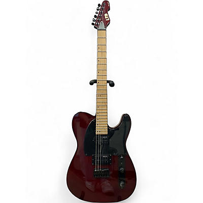 Used ESP LTD TE200 Wine Red Solid Body Electric Guitar