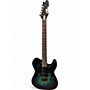 Used ESP LTD TE2000X Blue Burst Solid Body Electric Guitar Blue Burst