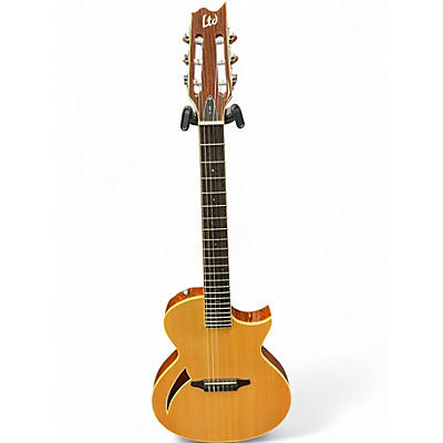 Used ESP LTD TL-6N Natural Classical Acoustic Electric Guitar