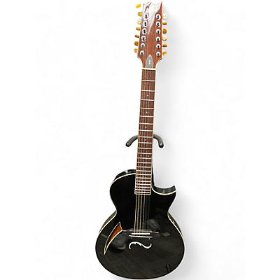 Used ESP LTD TL12 Black 12 String Acoustic Electric Guitar