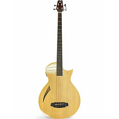 Used ESP LTD TL4 Natural Electric Bass Guitar