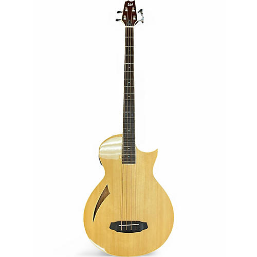 Used ESP LTD TL4 Natural Electric Bass Guitar Natural