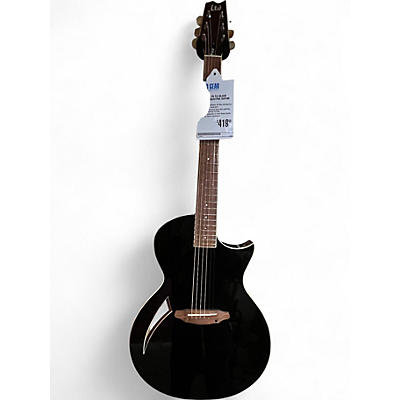Used ESP LTD TL6 BLACK Acoustic Electric Guitar
