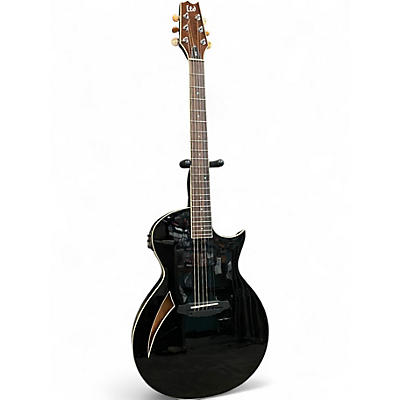 Used ESP LTD TL6 Black Acoustic Electric Guitar