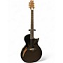 Used ESP LTD TL6 Black Acoustic Electric Guitar Black
