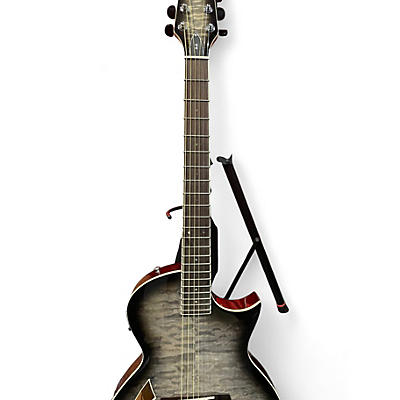 Used ESP LTD TL6 CHARCOAL Acoustic Electric Guitar