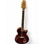 Used ESP LTD TL6 Chrome Red Acoustic Electric Guitar Chrome Red