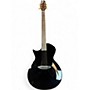 Used ESP LTD TL6 Left Handed black Acoustic Electric Guitar black