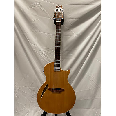 Esp Used ESP LTD TL6 Natural Acoustic Electric Guitar