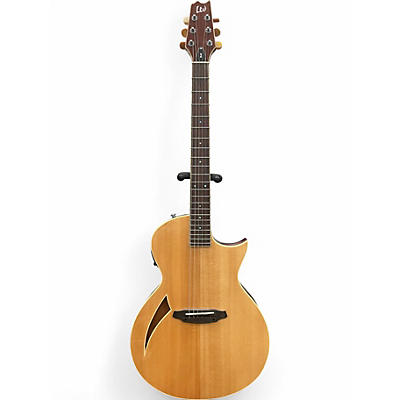 Used ESP LTD TL6 Natural Acoustic Electric Guitar