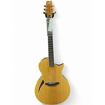Used ESP LTD TL6 Natural Acoustic Electric Guitar