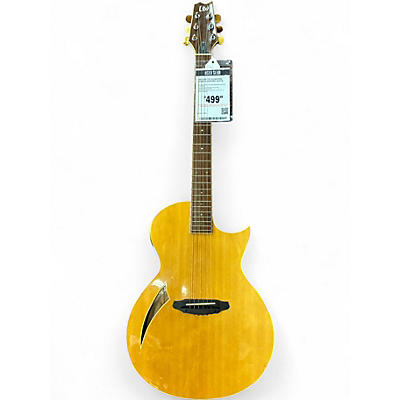 Used ESP LTD TL6 Natural Acoustic Electric Guitar