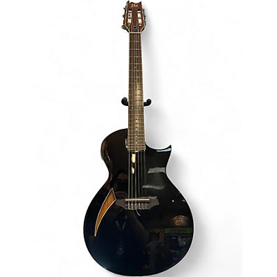 Used ESP LTD TL6N Black Classical Acoustic Electric Guitar