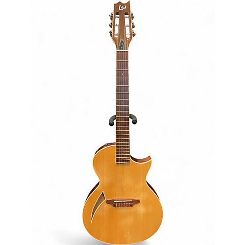 Used ESP LTD TL6N Natural Classical Acoustic Electric Guitar Natural