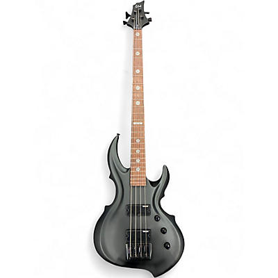 Used ESP LTD Tom Araya TA204FRX Black Satin Electric Bass Guitar