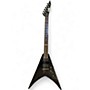 Used ESP LTD V-300 Black Solid Body Electric Guitar Black