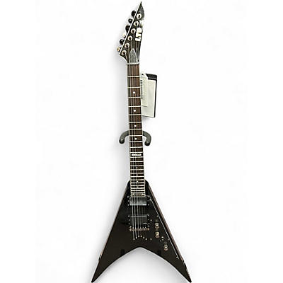 Used ESP LTD V401 Black Solid Body Electric Guitar